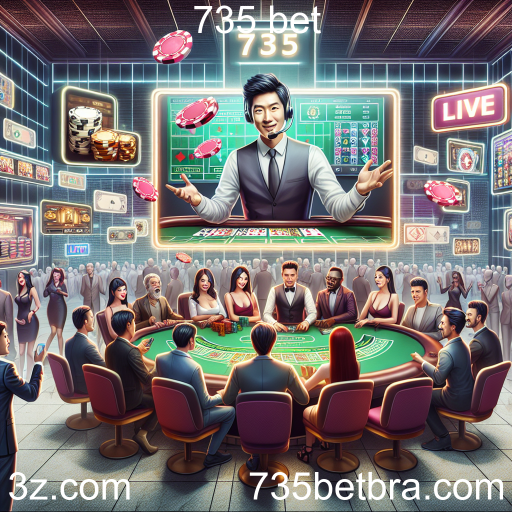 Experimente a Emoção dos Jogos Ao Vivo na 735 Bet